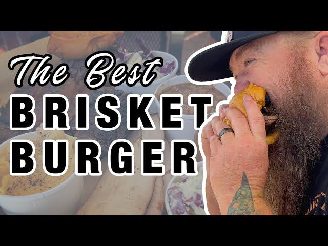 Does California have good BBQ?  Destination Smokehousethe best brisket burger