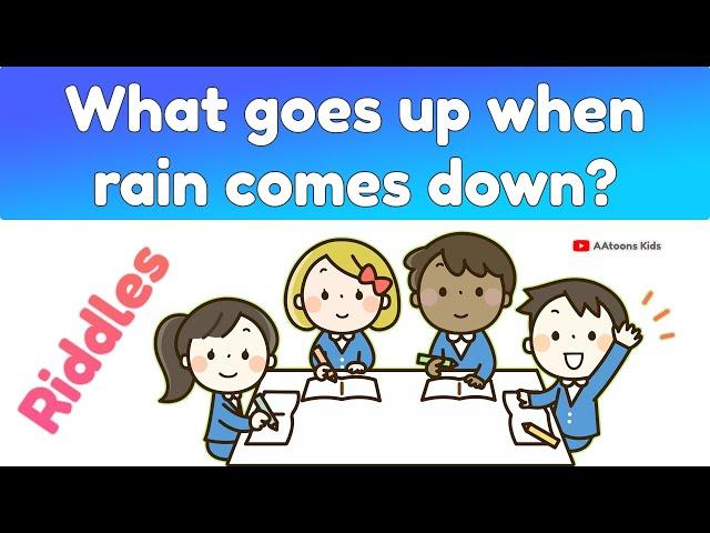 Riddles | Riddles Quiz for kids | 25 easy riddles for kids | Quiz time | @AAtoonsKids