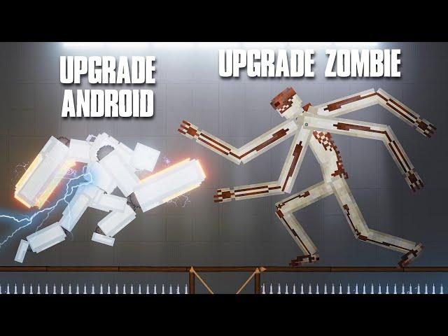 Upgrade Android 2.0 vs Upgrade Zombie 2.0 [Arena Death Match]