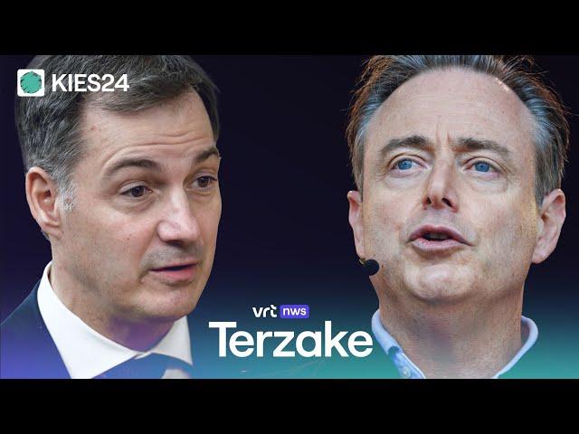 Bekijk het debat over de begroting tussen Alexander De Croo en Bart De Wever #kies24