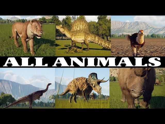 ALL ANIMALS | PREHISTORIC KINGDOM (UPDATE 11)