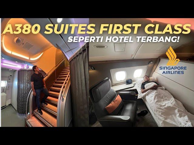 A380 SUITES FIRST CLASS SINGAPORE AIRLINES SINGAPORE TO HONG KONG! WORLD'S BEST FIRST CLASS!