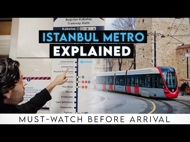 Istanbul Public Transport Guide & Map Explained - Metro Routes, Taksim to Sultan Ahmet & More