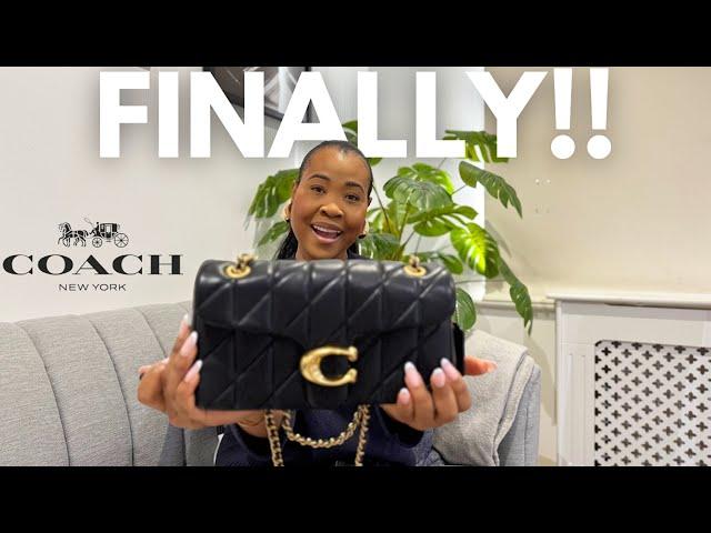 Unboxing the Viral Coach Quilted Tabby Bag 26 | first impression + review