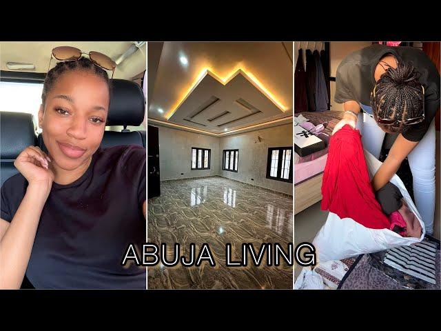 Moving into uni hostel, apartment tour, school shopping, adulting in Abuja