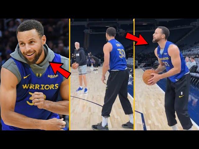 Stephen Curry Hits 30 THREES in a Row After Golden State Warriors Practice Today!