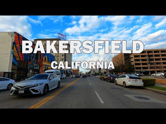 Bakersfield, California - Driving Tour 4K