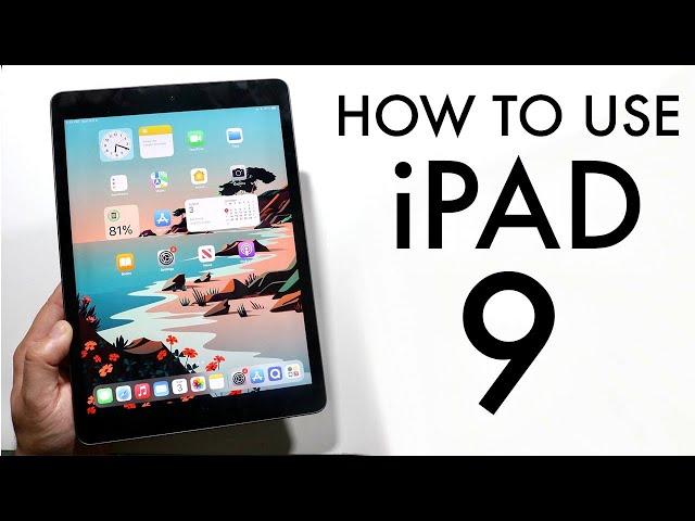 How To Use Your iPad 9th Generation! (Complete Beginners Guide)