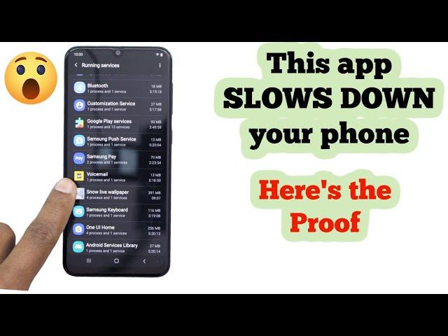 This App Slows Down Your Phone - Here's the Proof 