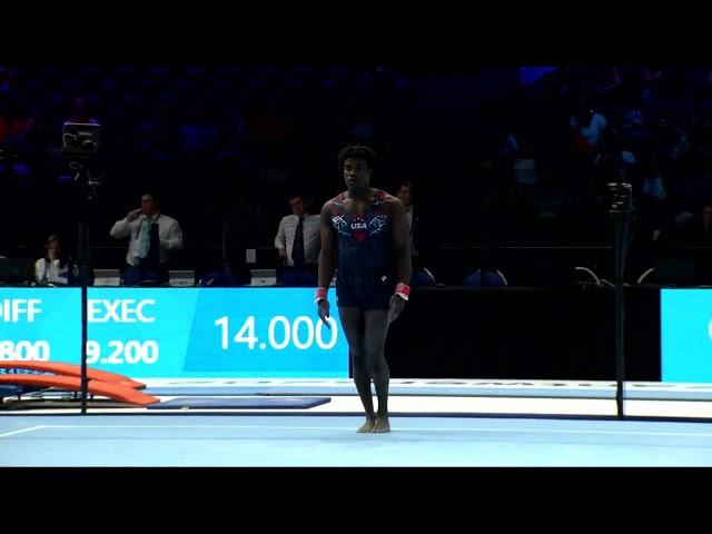 RICHARD Frederick (USA)_2023 Artistic Worlds, Antwerp (BEL)_Qualifications_Floor Exercise