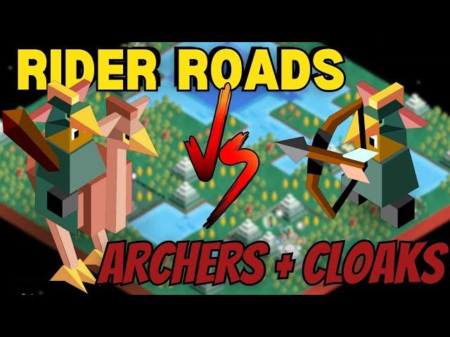 Polytopia: Rider Roads vs Archers + Cloaks