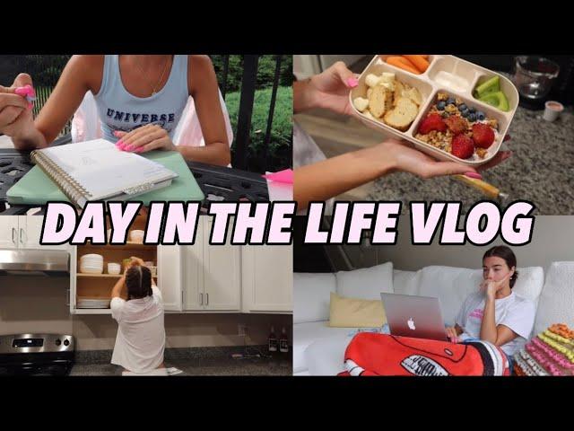 day in the life vlog | pool day, BSN class, 12 hour shift prep, cleaning