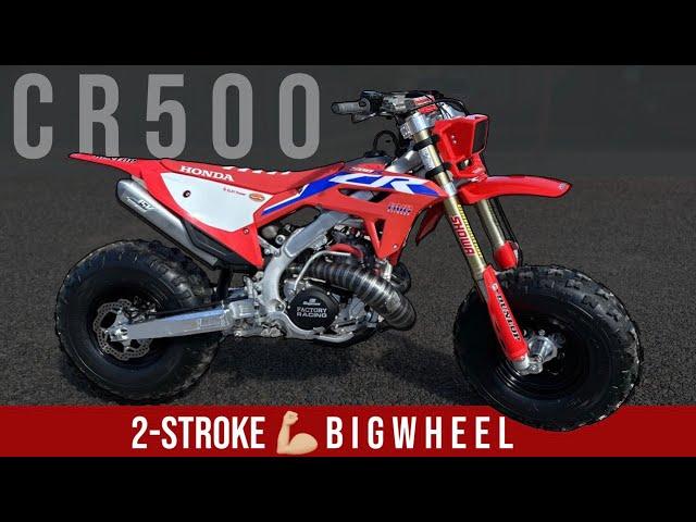 The HONDA CR500 Big Wheel Dirt Bike Is Alive 