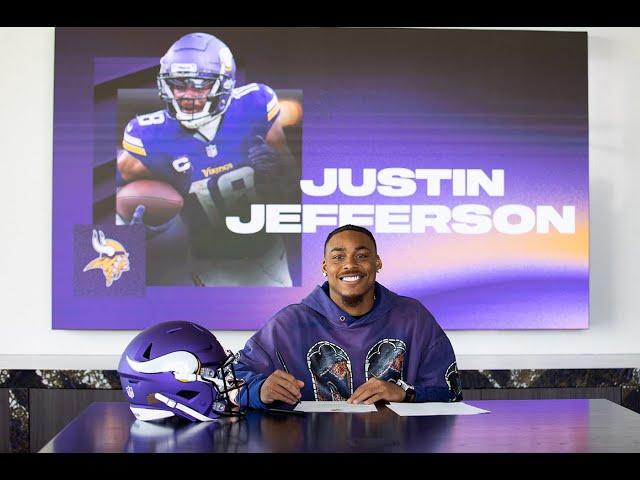 First 48 Hours with Justin Jefferson Following His Historic Contract Extension