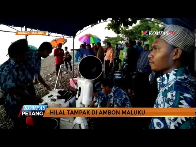 Hilal Tampak di Ambon, Maluku