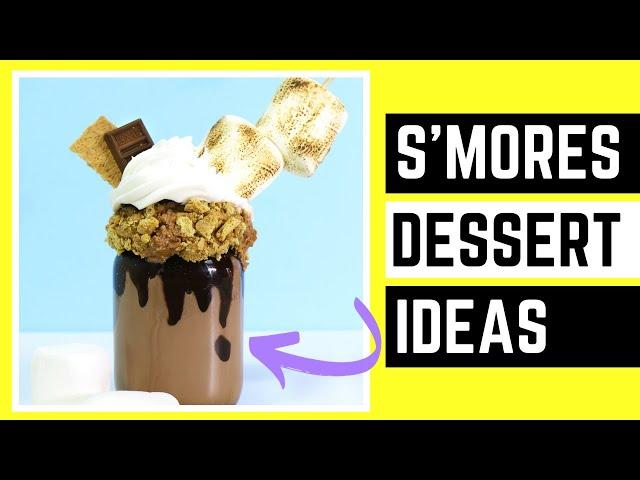 S'mores Dessert Ideas 2023 - Easy Desserts & DIY Recipes - My Cupcake Addiction