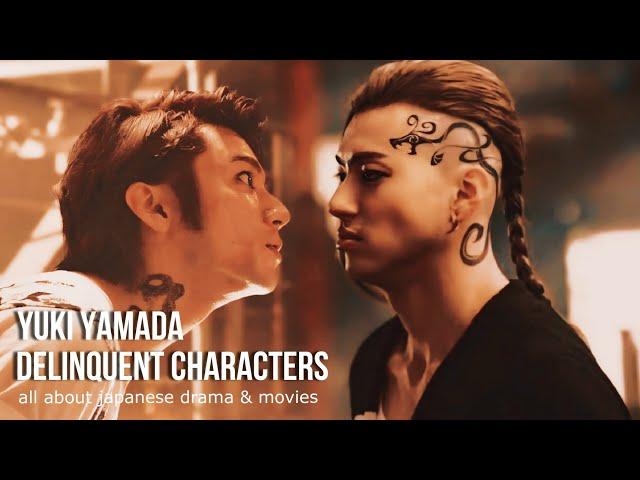 YUKI YAMADA'S DELINQUENT CHARACTERS