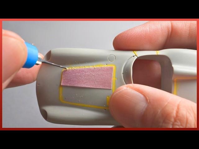 Man Builds Hyperrealistic Ferrari Car at Scale | Miniature Build by @bonbonscalemodel