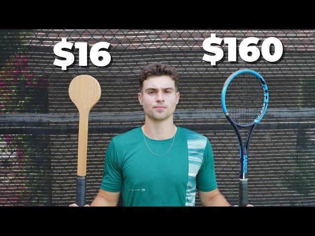 $16 Vs $160 Tennis Racket (Sweet-spot Trainer)