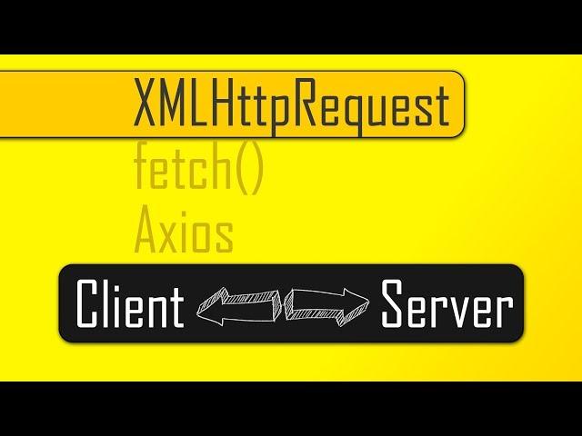 Sending JavaScript Http Requests with XMLHttpRequest