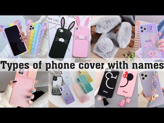 Types of phone cases with names||THE TRENDY GIRL