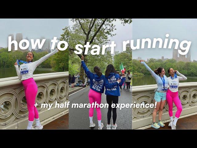 HOW TO START RUNNING + HALF MARATHON TRAINING FOR BEGINNERS | MY BIGGEST RUNNING TIPS