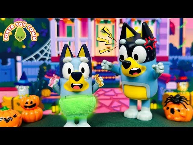 Baby Bluey's Spooky Nappy | Bluey Halloween Stories For Kids