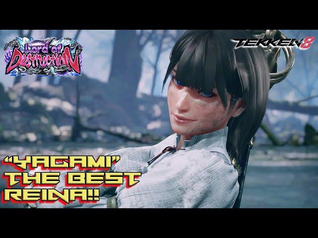 Tekken 8 | Yagami (Reina) top replays | High Level Gameplay