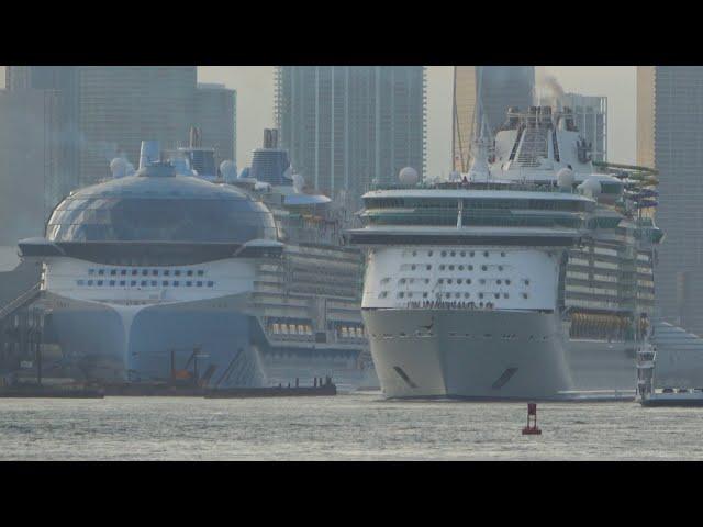 7 Ships Depart Miami!