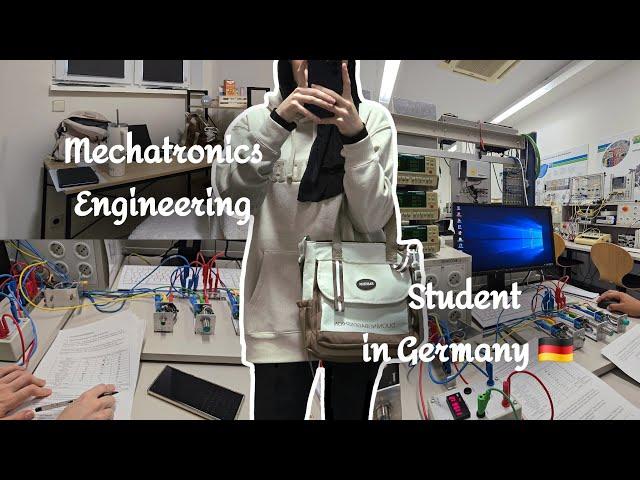 Life in Germany : A Week as a Mechatronics Student Abroad  | Studies, Labs, Lectures, Cooking 