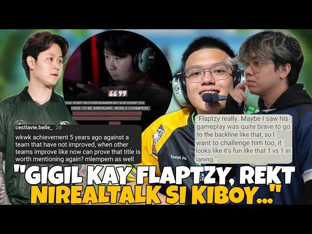 FLUFFY GUSTONG MAKALABAN SI FLAPTZY NG 1VS1 SA LANING? REKT REALTALK KAY KIBOY WALA DAW WORLD TITLE?