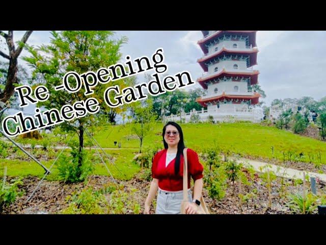 Re-Opening of the CHINESE GARDEN SINGAPORE || THESS SJ VLOG