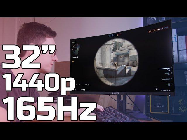 Gigabyte G32QC Review - 32” 165Hz Perfection? - TechteamGB