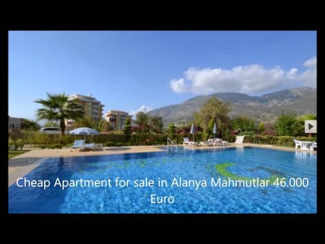 Cheap Apartment for sale in Alanya Mahmutlar 46.000 Euro