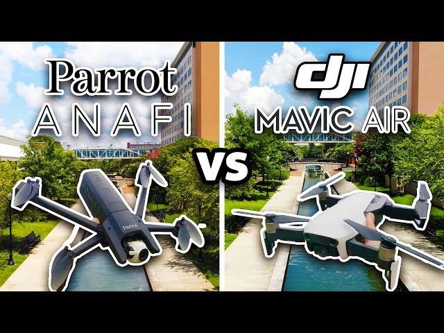 Parrot ANAFI vs DJI Mavic Air!! (4K)