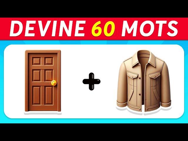 Devine le MOT en ÉMOJIS | Quiz Émoji 2025