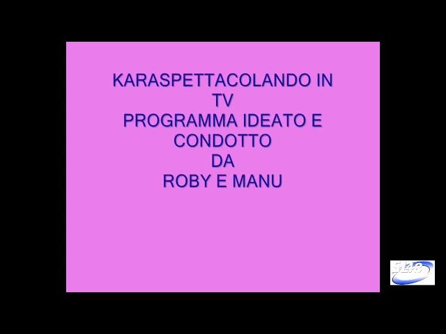 Mario Pino Toscano  " il binomio matematico " KARASPETTACOLANDO in TV emittente televisiva SL48