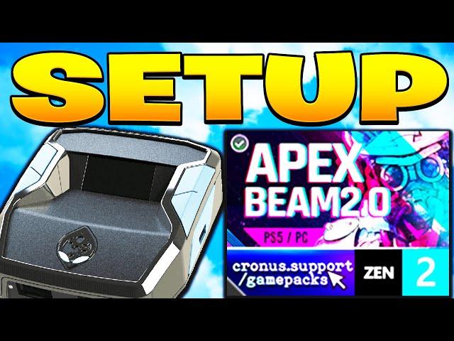 NEW APEX Legends Cronus ZEN BEAM 2.0 Gamepack setup guide NO RECOIL+ Extra Aim Assist