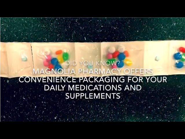 Did You Know?  Our Rapidpak Makes Taking Medications Easier