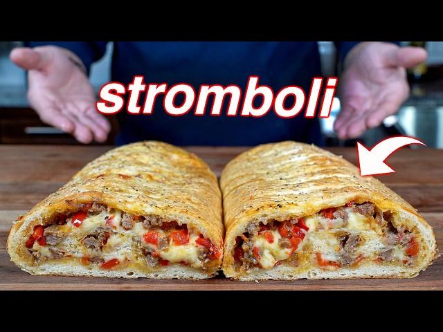 Sausage & Pepper Stromboli is REQUIRED at Christmas