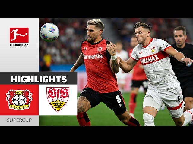 High Tension Till The End! | Bayer 04 Leverkusen - VfB Stuttgart 4-3 P | Highlights | Supercup 2024