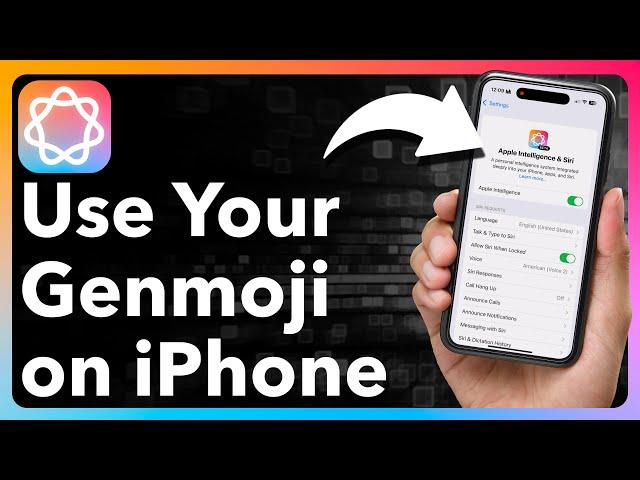 How To Use Genmoji On iPhone