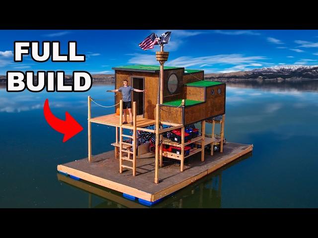 I Built a 3-Story Raft to Float the Missouri River