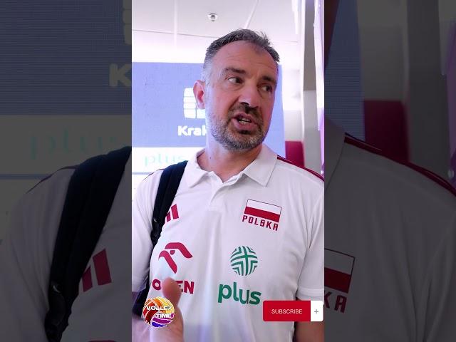 Nikola Grbić po porażce ze Słowenią na Memoriale Huberta Jerzego Wagnera '23 #ganglysego #wagner2023