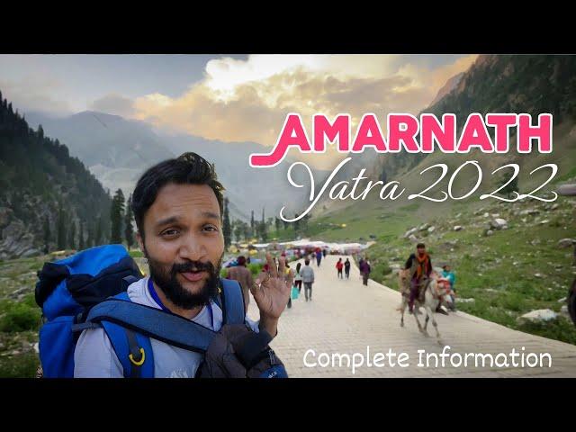 Amarnath Yatra 2022 | Amarrnath Trip Vlog | Amarnath Travel Cost | Kedarnath Yatra Information