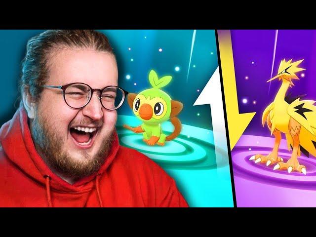 Purplecliffe reacts to Pokemon Sword but Surprise Trade Decides My Team
