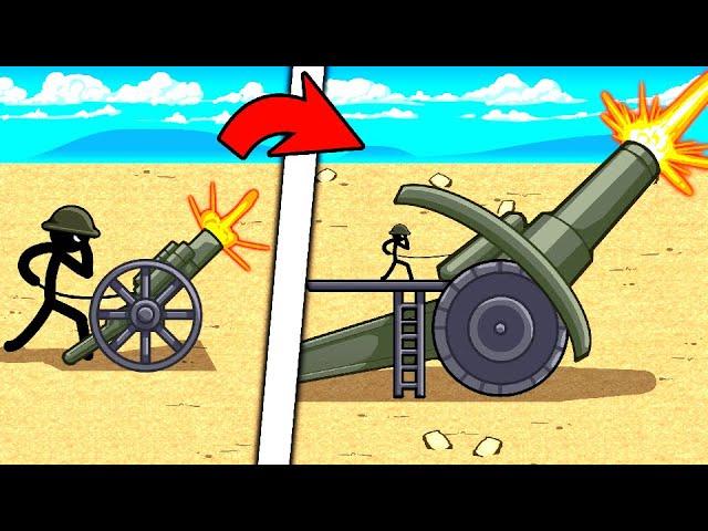 We Made ARTILLERY Even More Powerful in Stickman Trenches