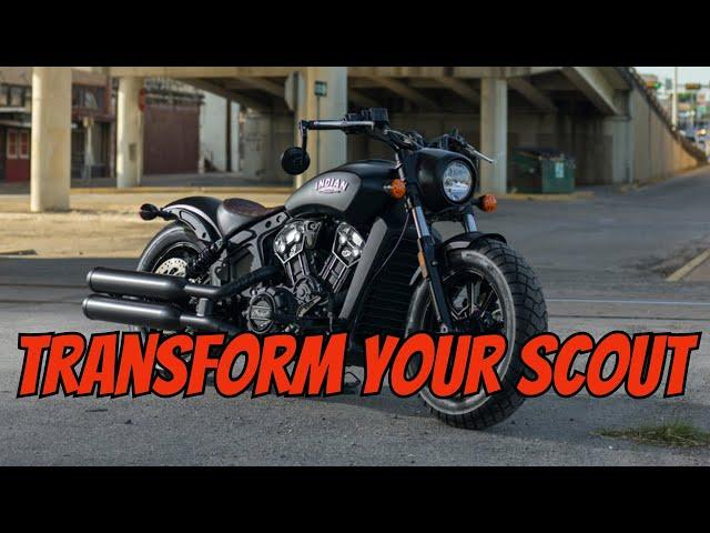 Top 7 Upgrades / Mods Every Scout Bobber Needs - Indian Scout Bobber