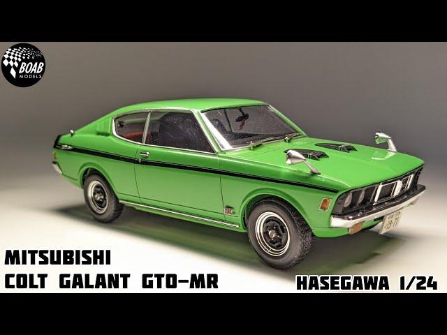 Mitsubishi Colt Galant GTO-MR - 1/24 Hasegawa Full build - 1971