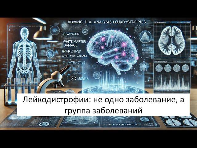 Лейкодистрофии: не одно заболевание, а группа заболеваний